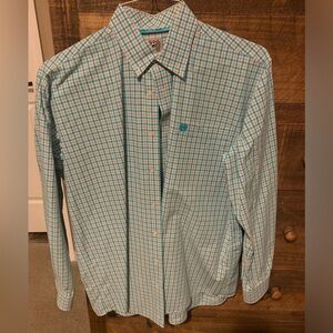 Cinch Men’s button up shirt. Size medium. Excellent condition!